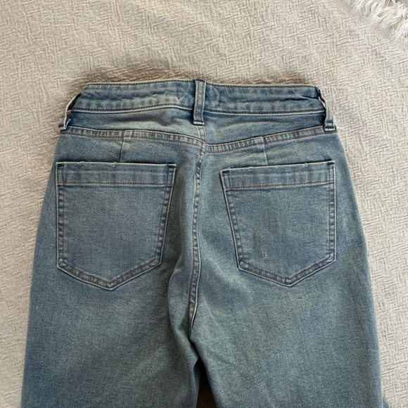 Free People CRVY High Rise Vintage Straight Jeans - Picture 10 of 13